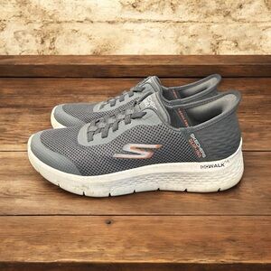 Skechers Gray and White Men's Sneakers